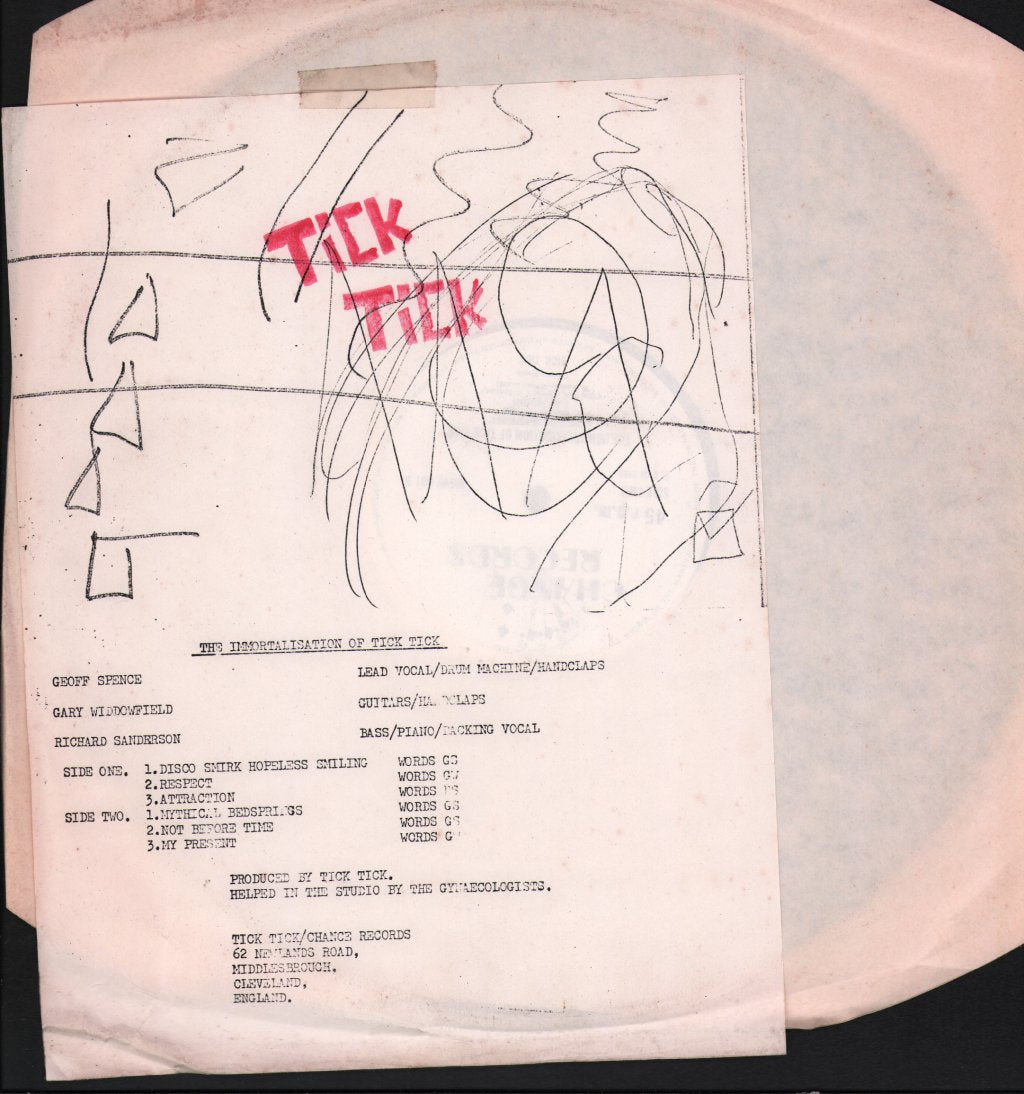 Tick Tick - Immortalisation Of Tick Tick - Lp