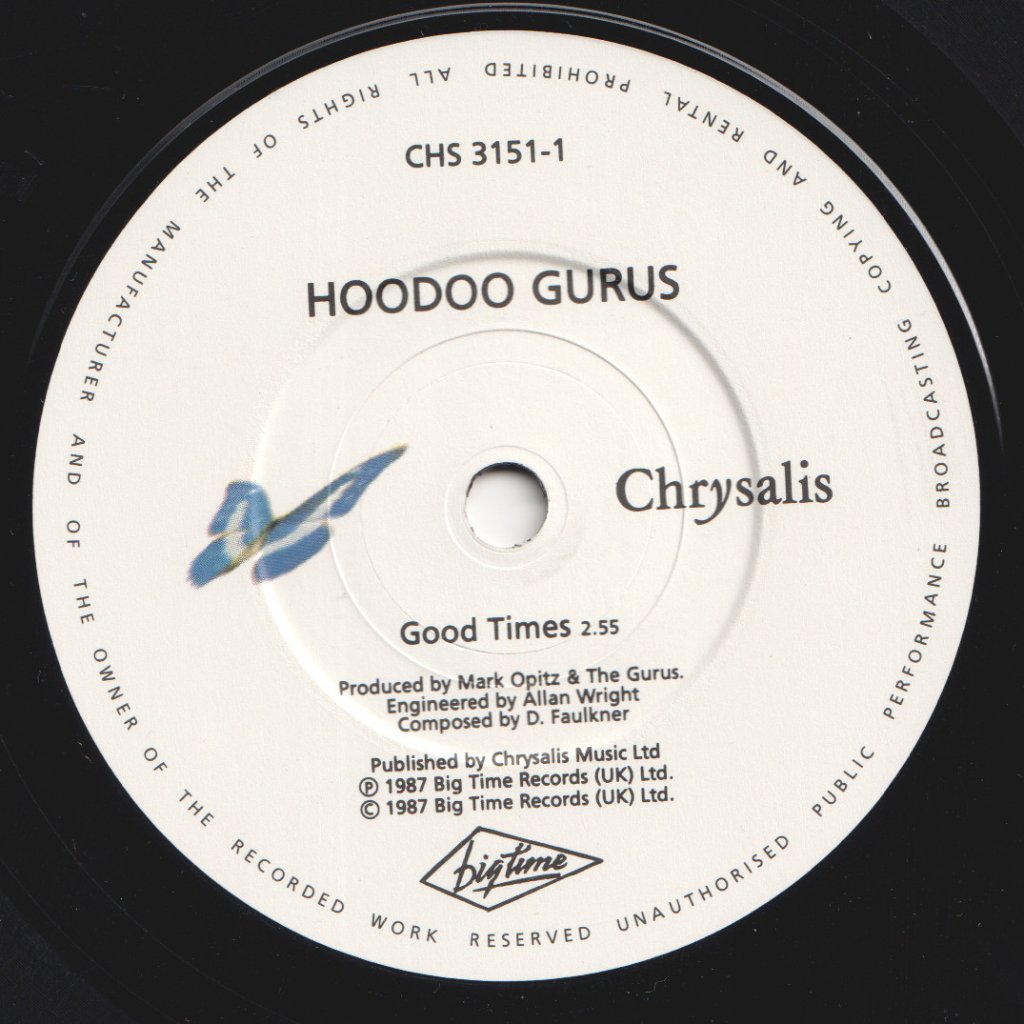 Hoodoo Gurus - Good Times - 7 Inch