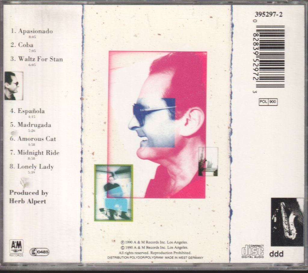 Stan Getz - Apasionado - Cd