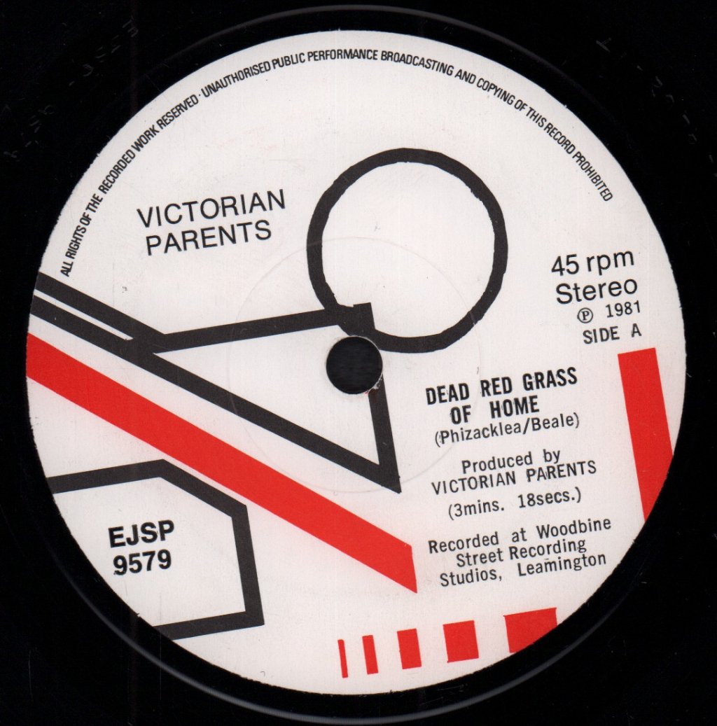 Victorian Parents - Dead Red Grass Of Home - 7 Inch