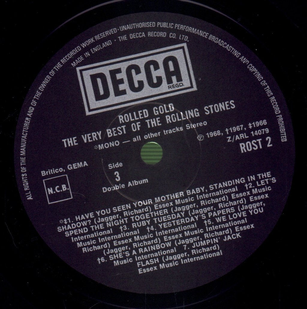 Rolling Stones - Rolled Gold - Double Lp