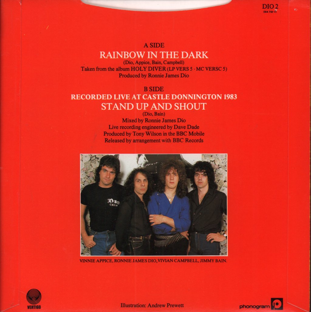 Dio - Rainbow In The Dark - 7 Inch