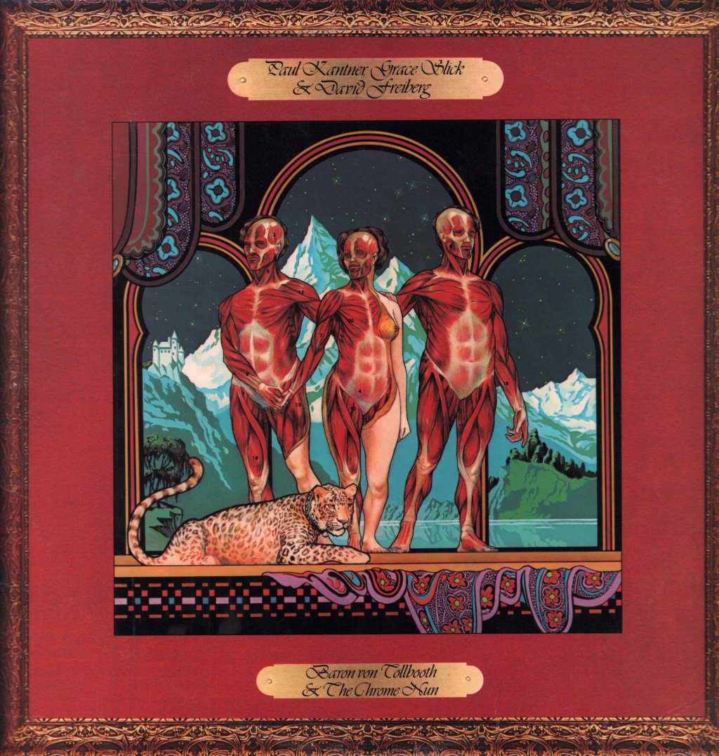 Paul Kantner, Grace Slick And David Freiberg - Baron Von Tollbooth and The Chrome Nun - Lp
