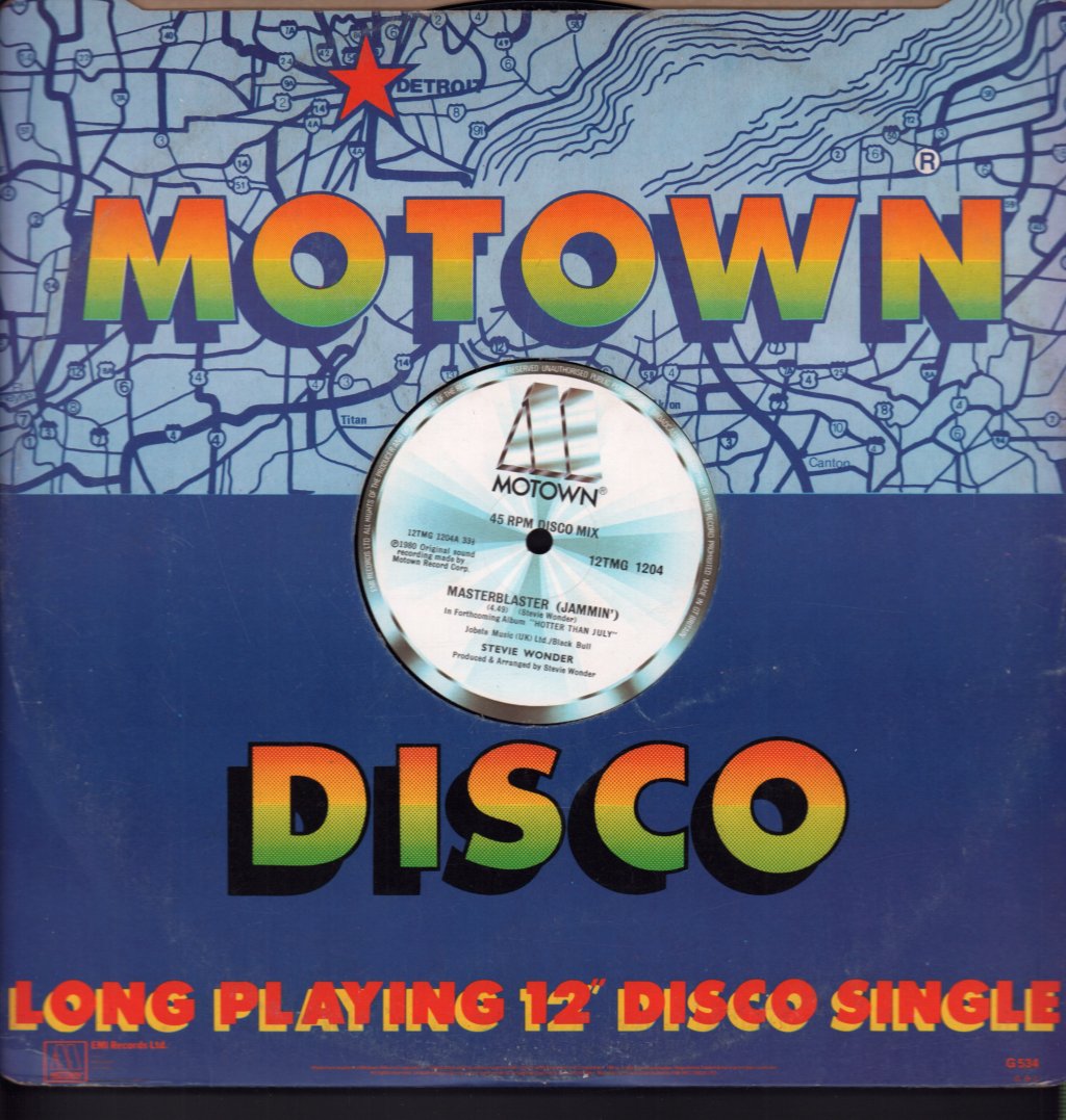 Stevie Wonder - Master Blaster - 12 Inch