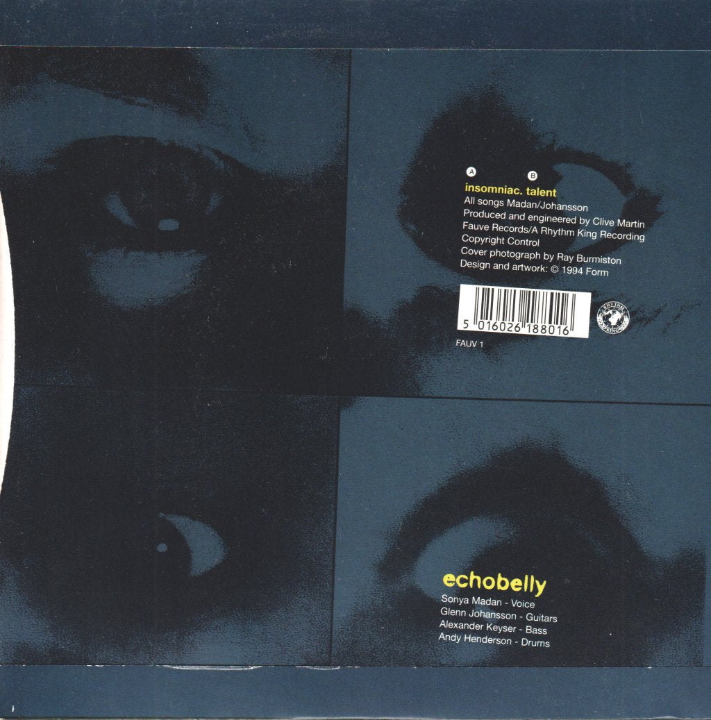 Echobelly - Insomniac - 7 Inch