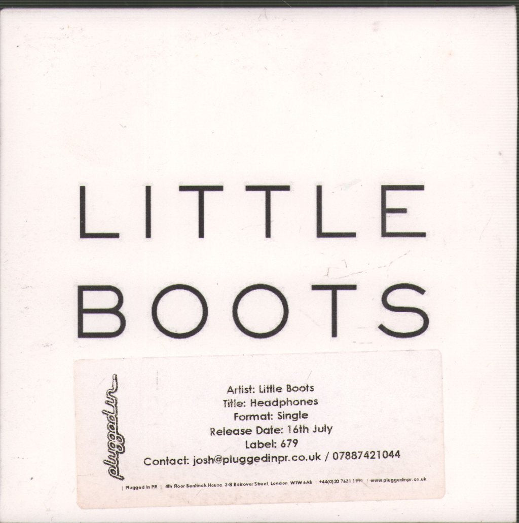 Little Boots - Headphones - Cdr