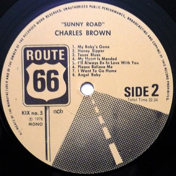 Charles Brown & Johnny Moore's Three Blazers - Sunny Road - Lp