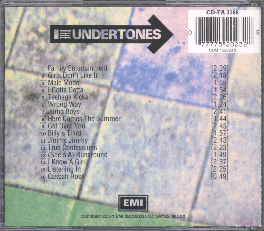 Undertones - Undertones - Cd