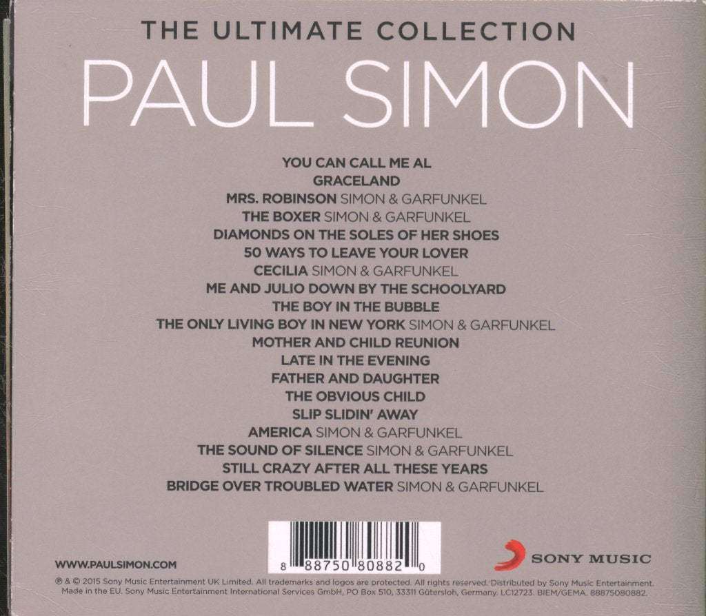 Paul Simon - Ultimate Collection - Cd