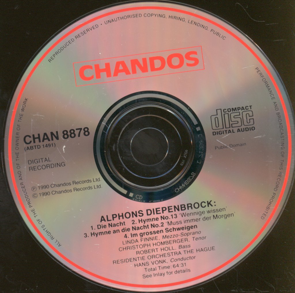 Christoph Homberger, Residentie Orchestra The Hague - Vol. II - Symphonic Songs - Cd