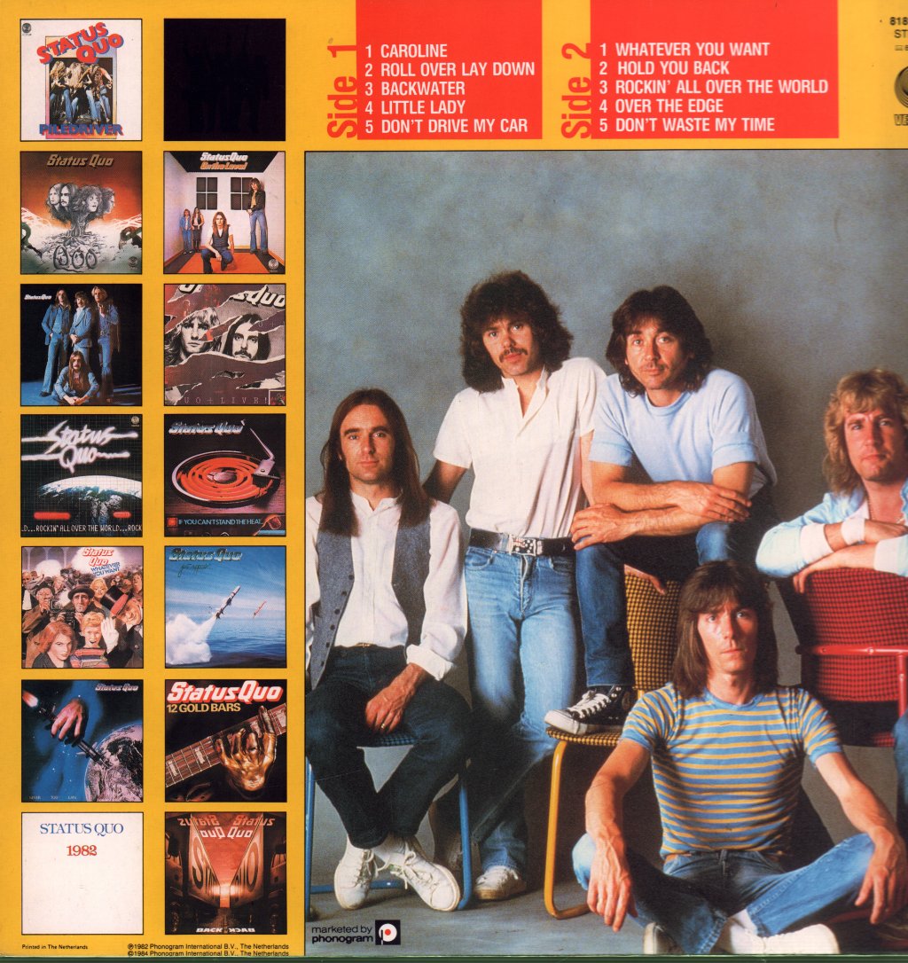 Status Quo - Live At The Nec - Lp