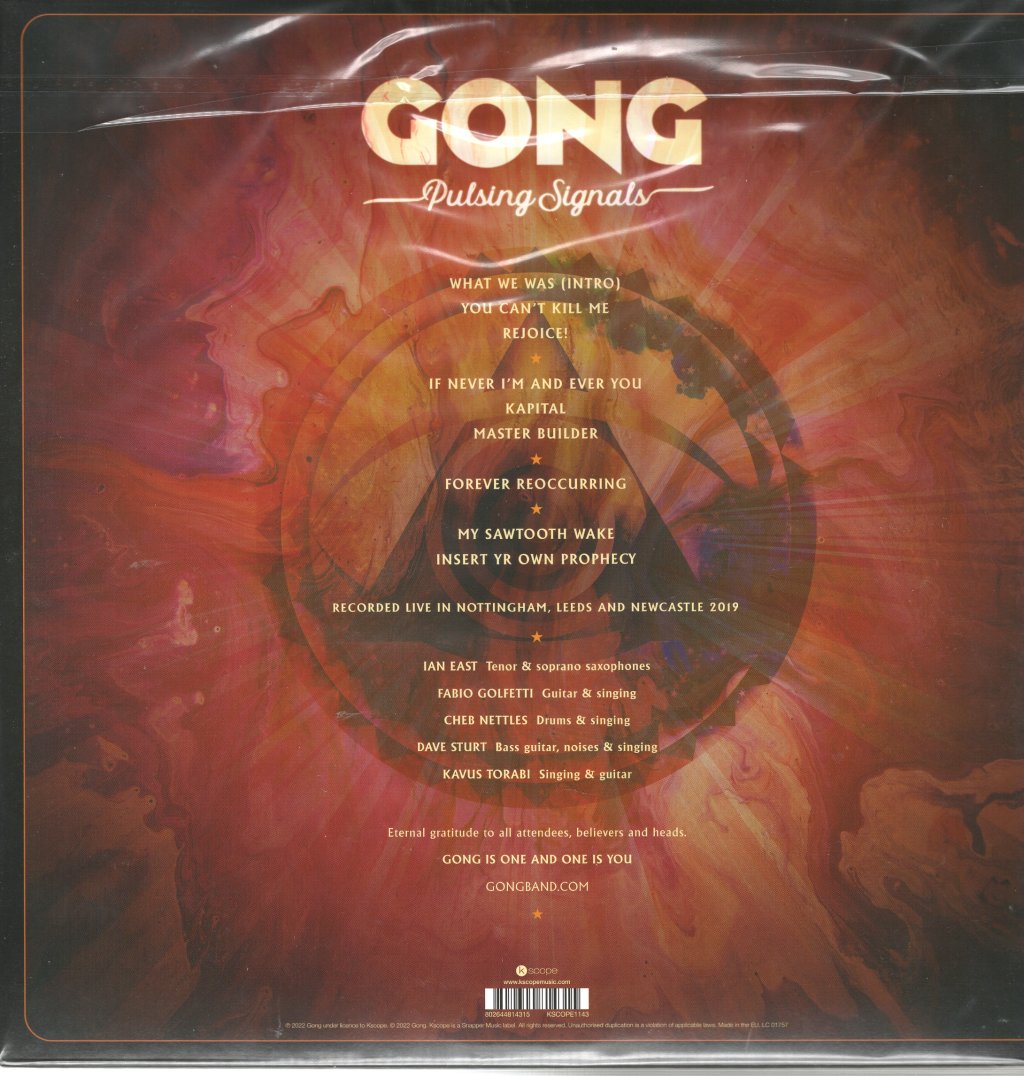Gong - Pulsing Signals - Double Lp