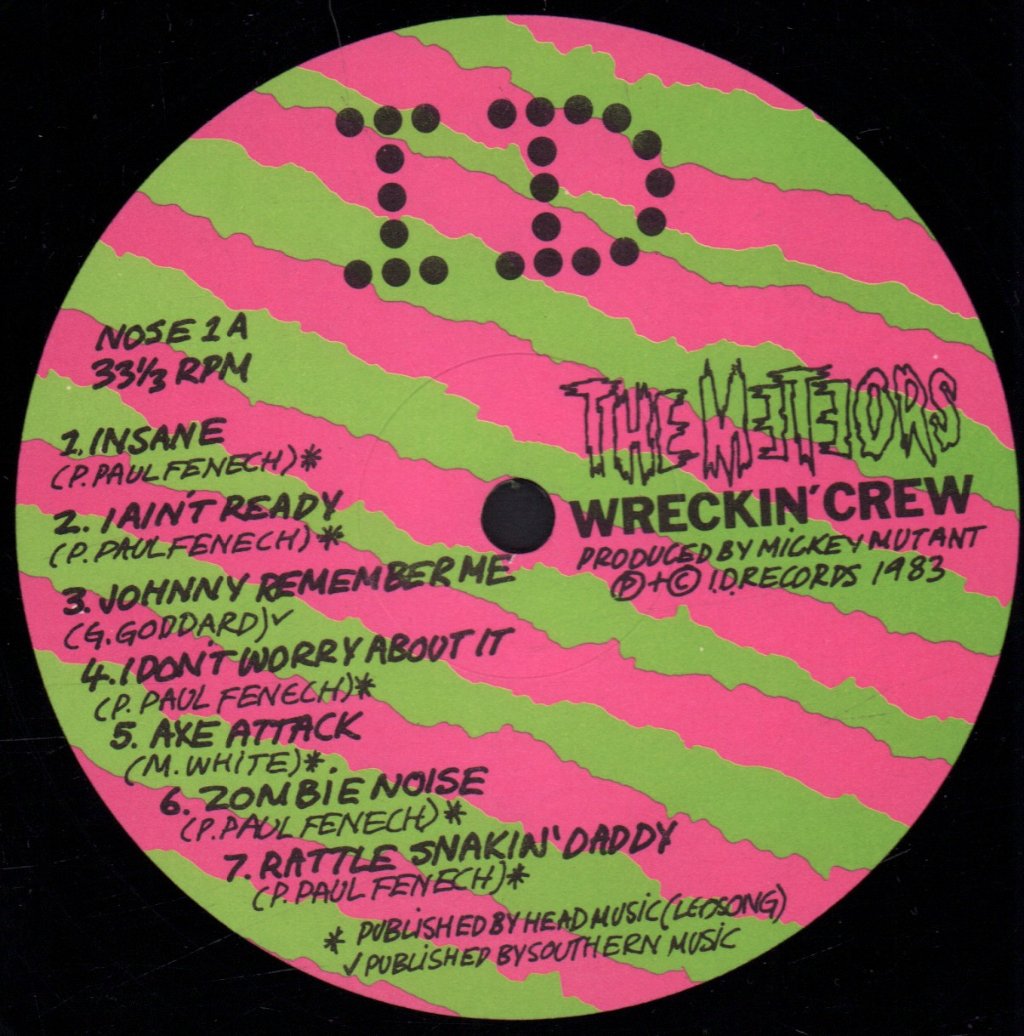 Meteors (Rockabilly Group) - Wreckin' Crew - Lp