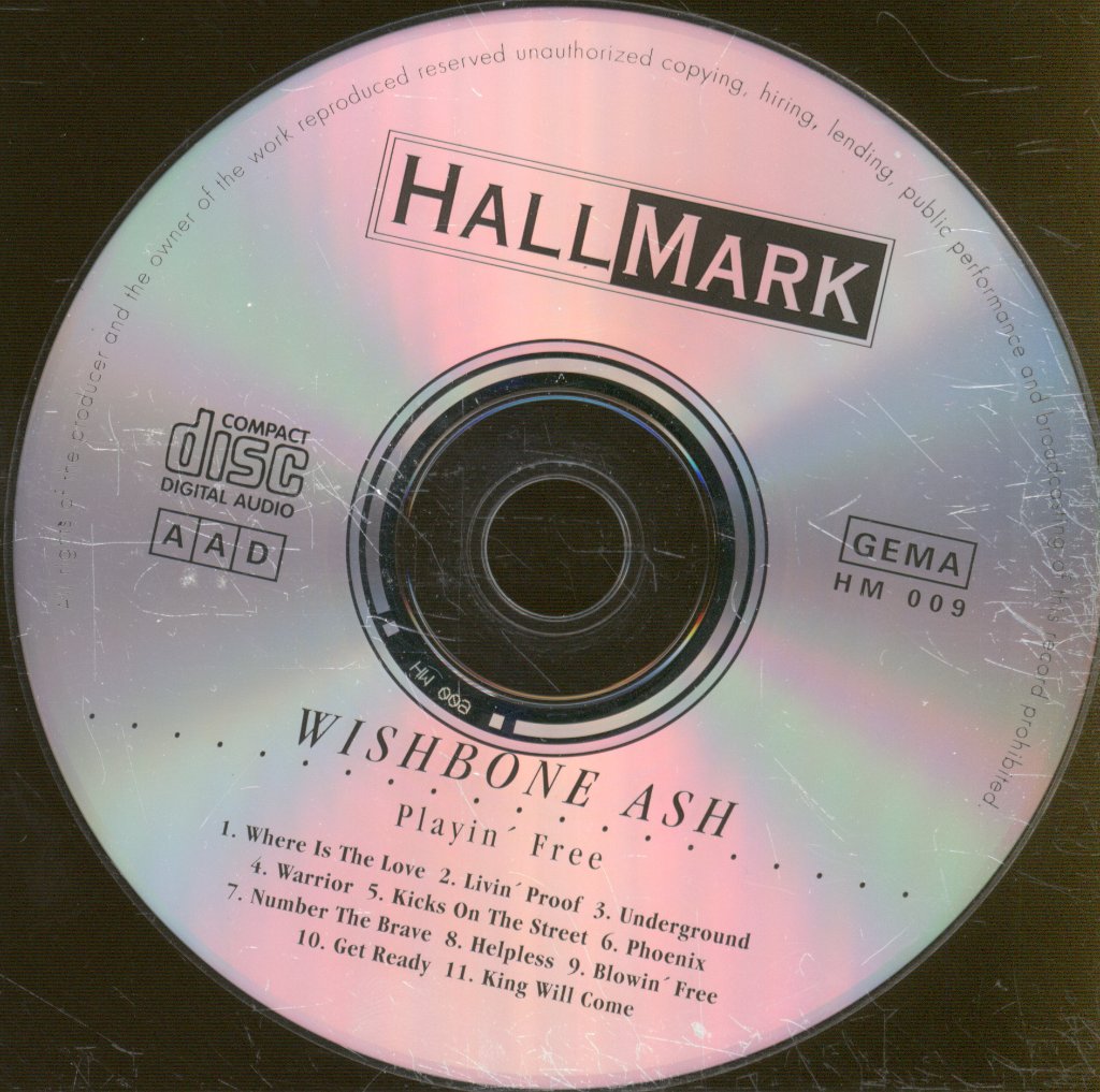 Wishbone Ash - Playin' Free - Cd