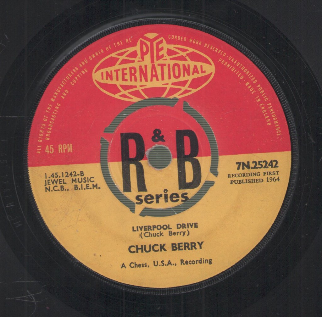 Chuck Berry - No Particular Place To Go - 7 Inch