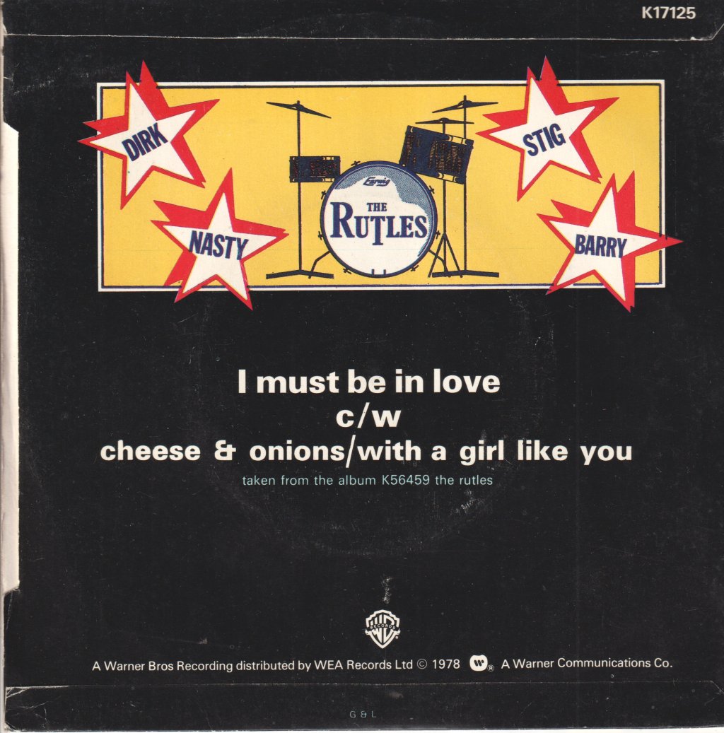 Rutles - I Must Be In Love - 7 Inch