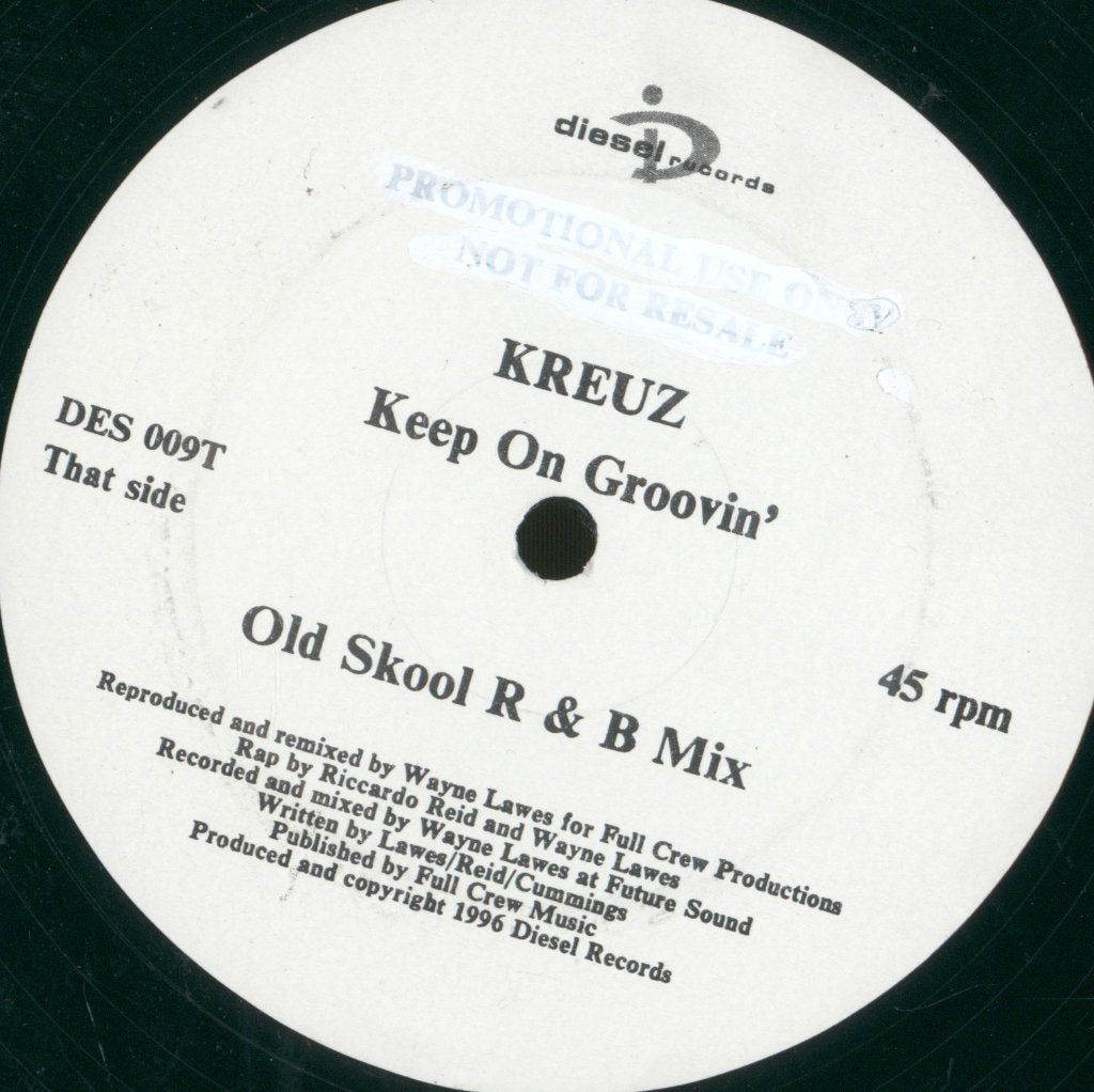 Kreuz - Keep On Groovin' - 12 Inch