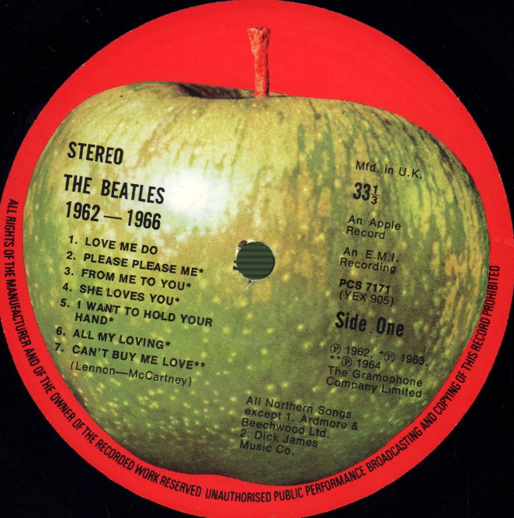 Beatles - 1962-1966 - Double Lp