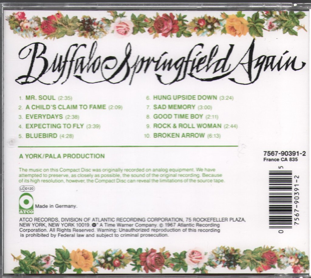Buffalo Springfield - Buffalo Springfield Again - Cd