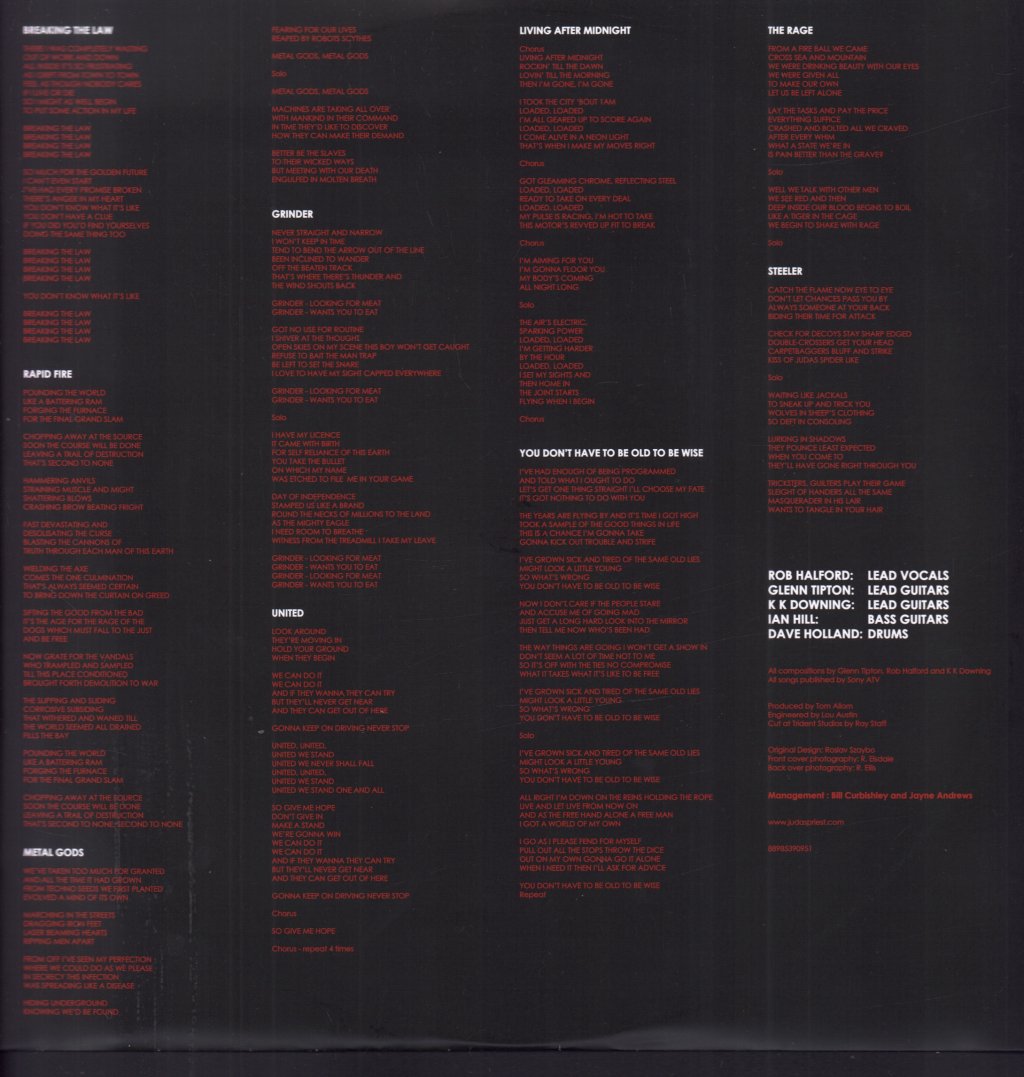 Judas Priest - British Steel - Lp
