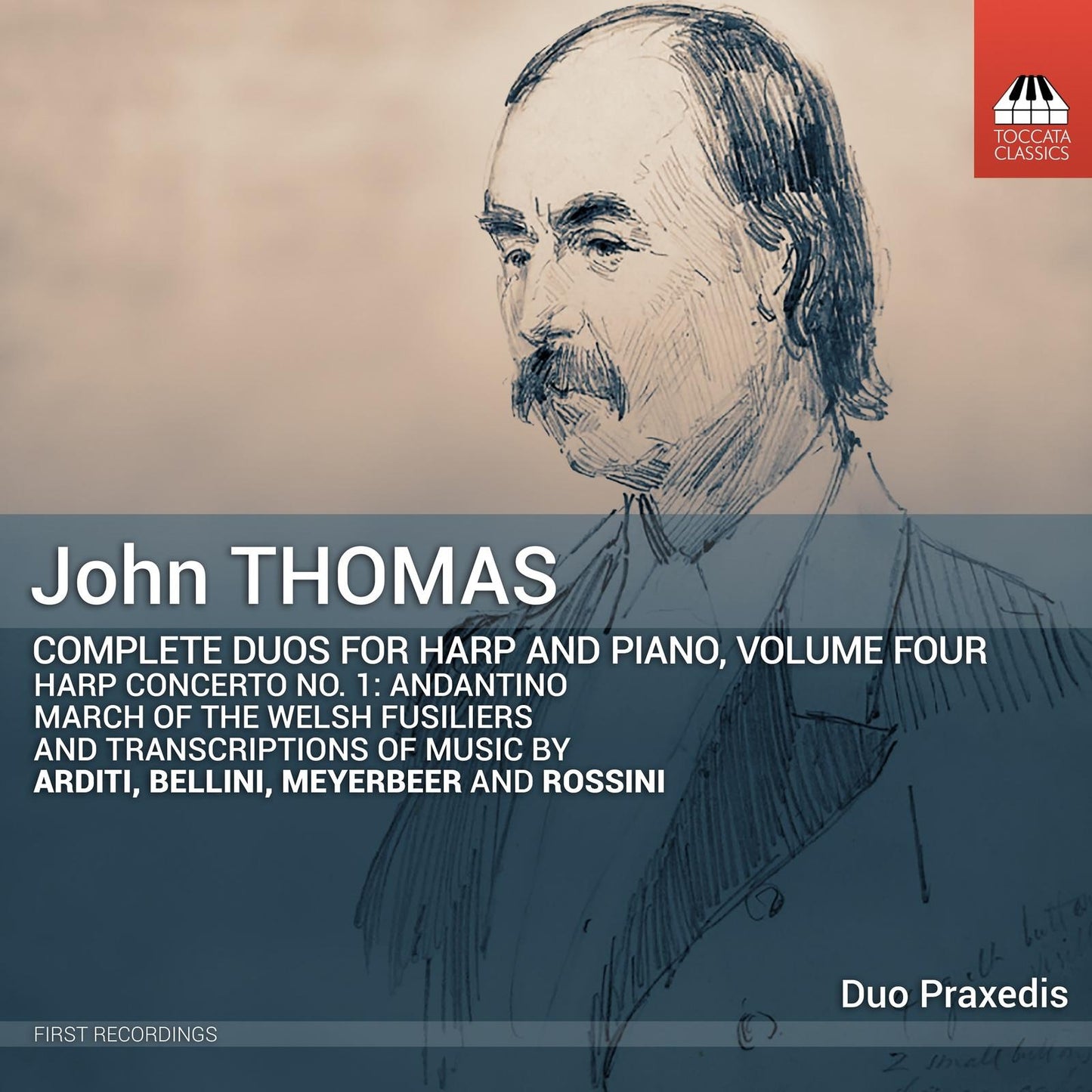 Duo Praxedis - Thomas: Complete Duos For Harp & Piano, Vol. 4 - Cd
