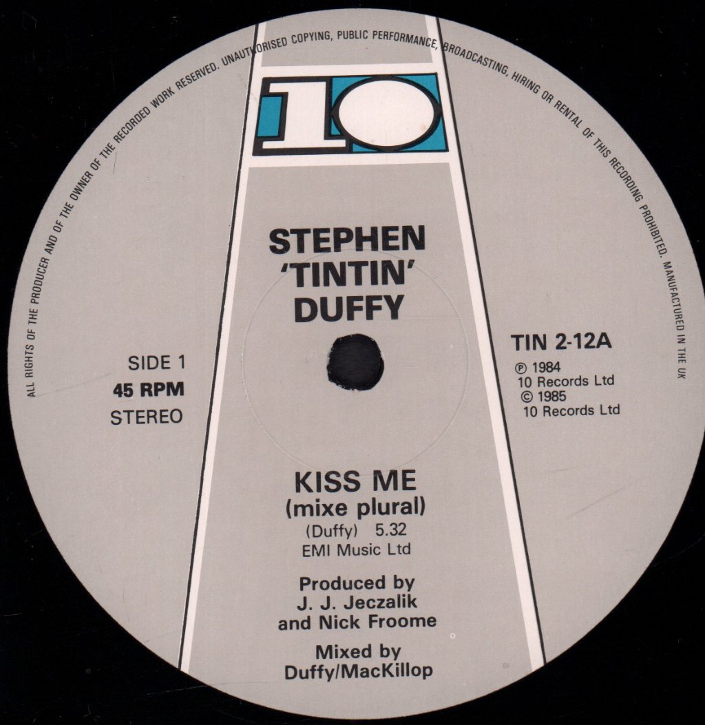 Stephen Duffy - Kiss Me - 12 Inch