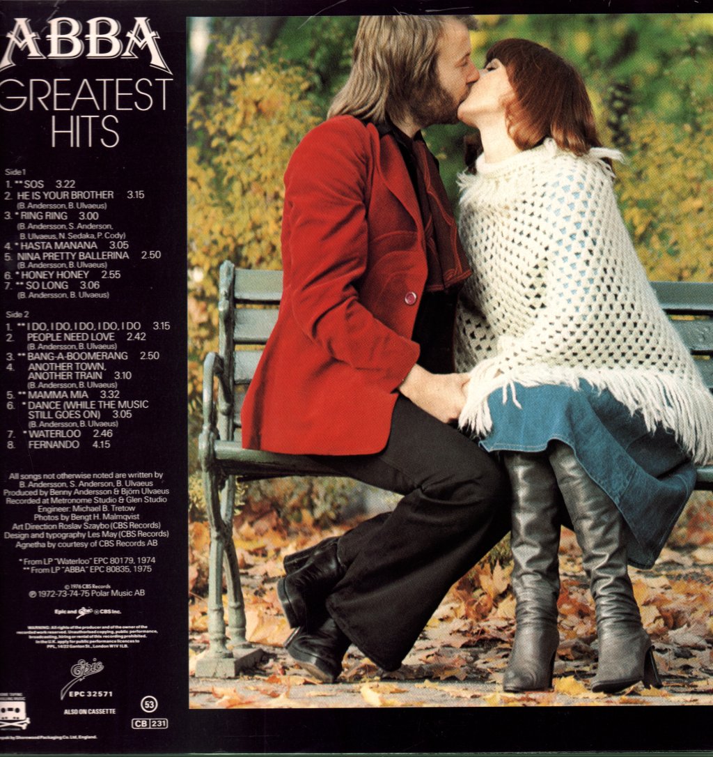 ABBA - Greatest Hits - Lp