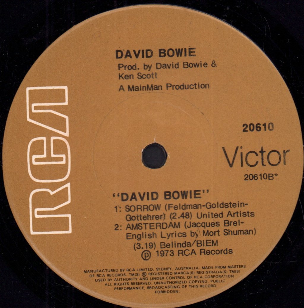 David Bowie - Rebel Rebel - 7 Inch