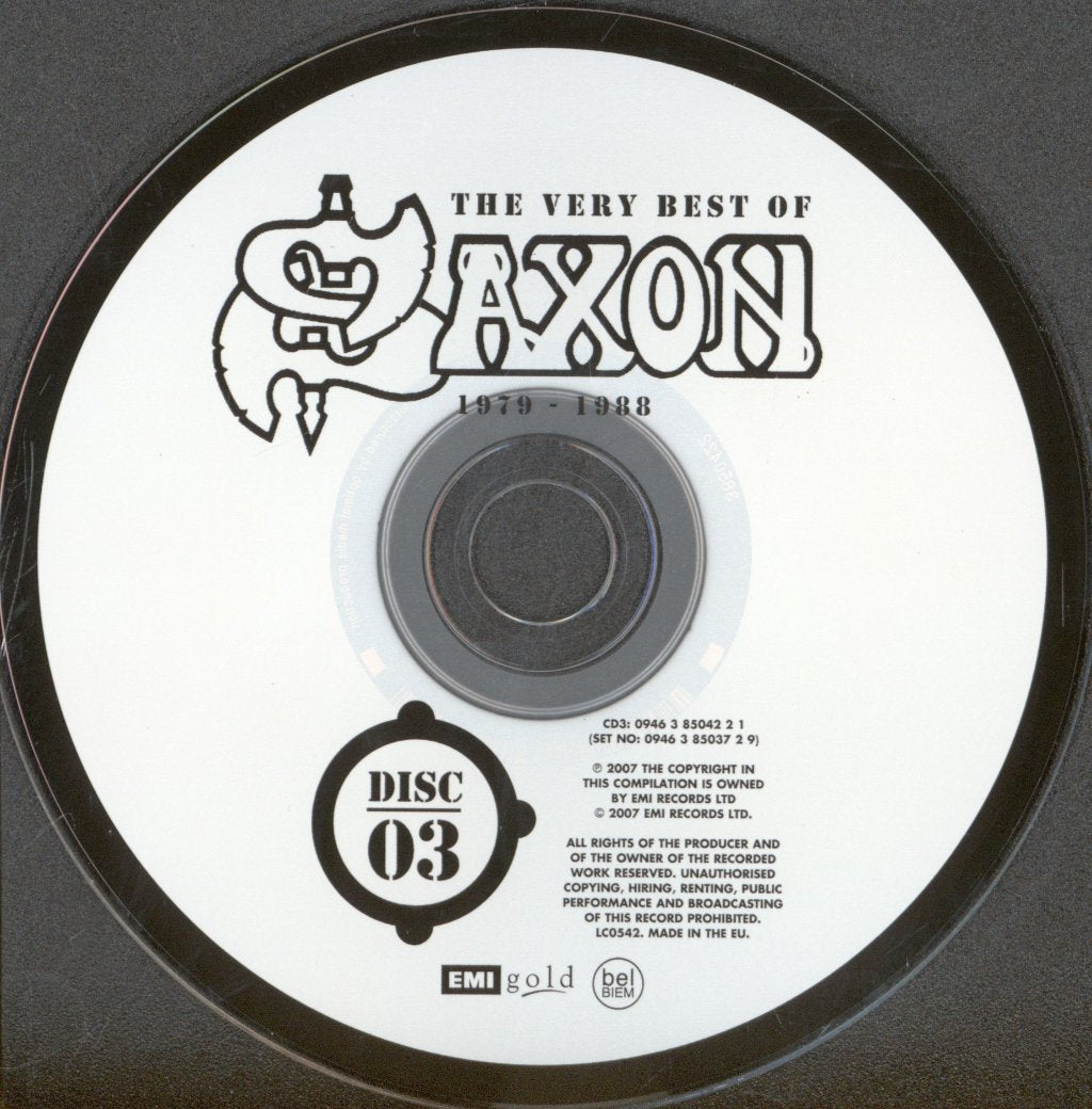 Saxon - Very Best Of: 1979 - 1988 - Triple Cd
