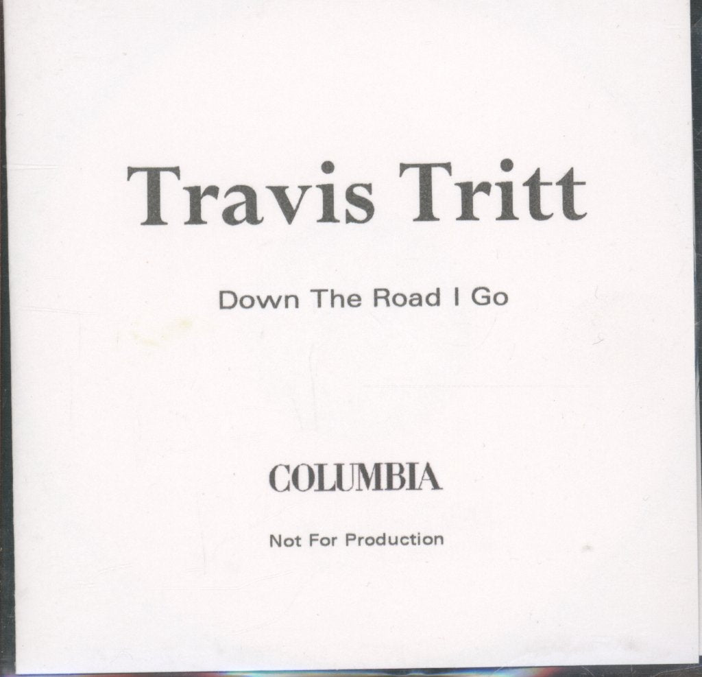 Travis Tritt - Down The Road I Go - Cdr