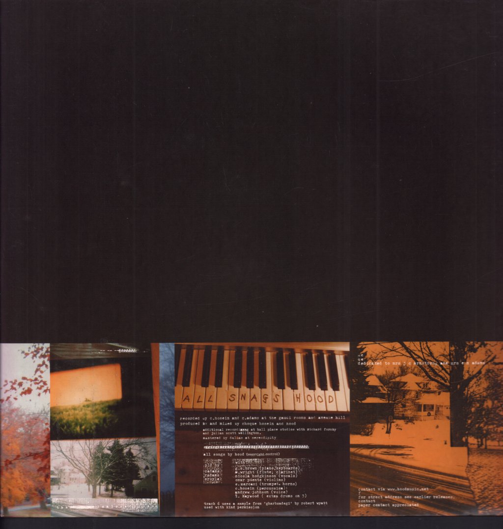 Hood - Outside Closer - Lp