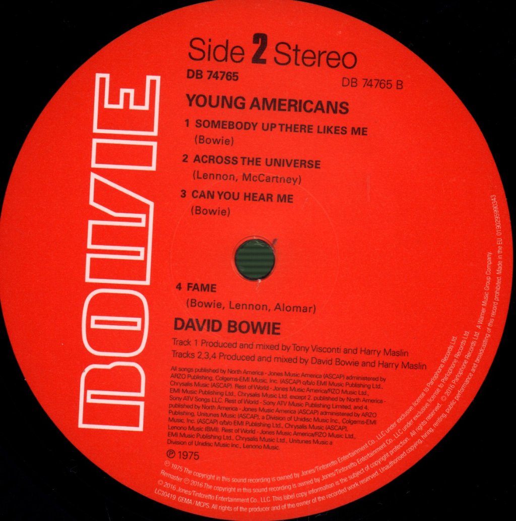 David Bowie - Young Americans - Lp
