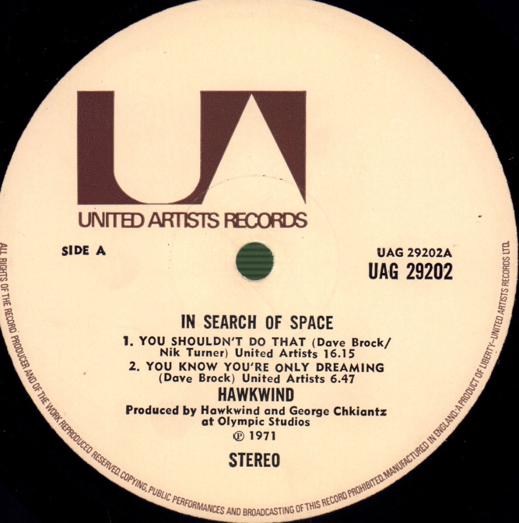 Hawkwind - In Search Of Space - Lp