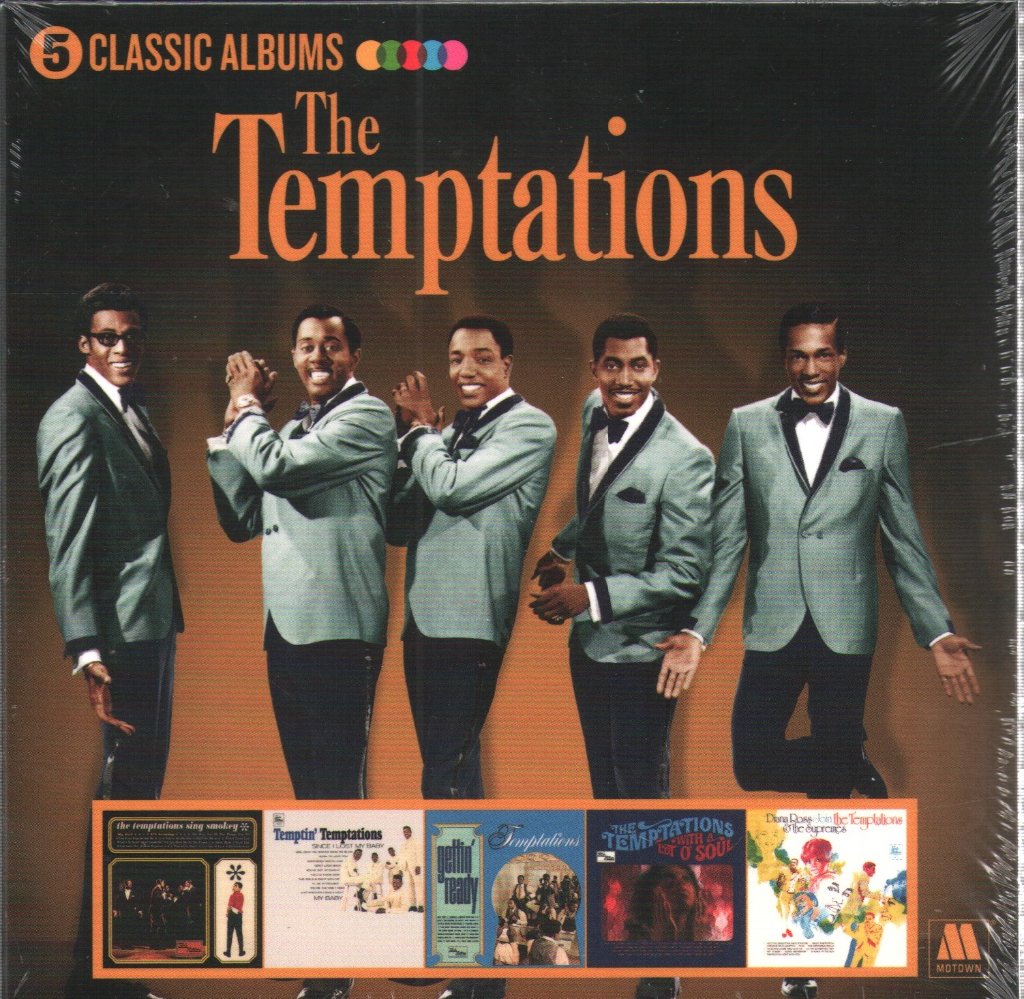 Temptations - 5 Classic Albums - Cd Set