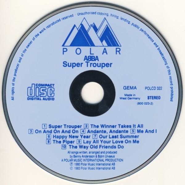 ABBA - Super Trouper - Cd