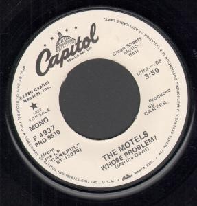 Motels - Whose Problem - 7 Inch