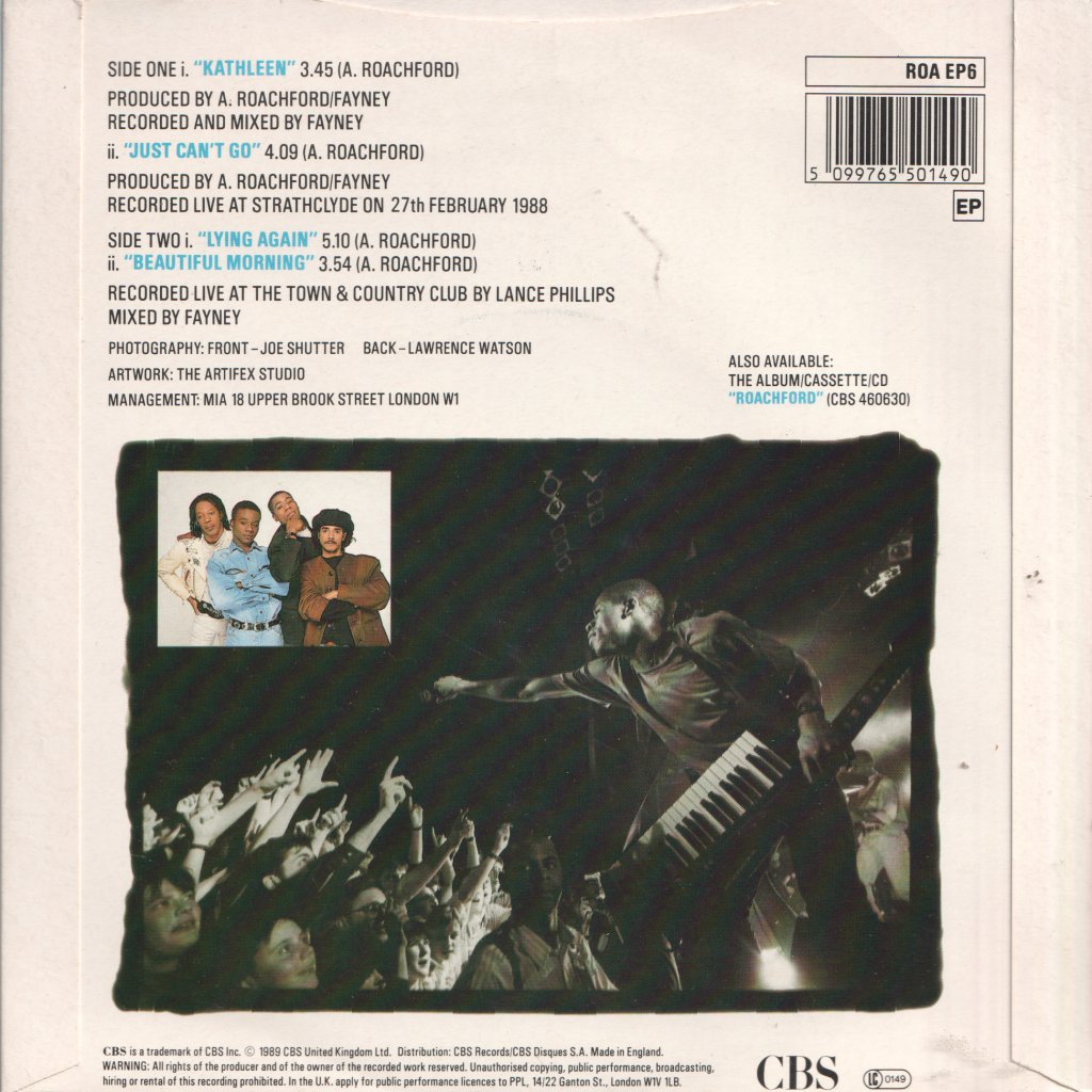 Roachford - Kathleen - 7 Inch