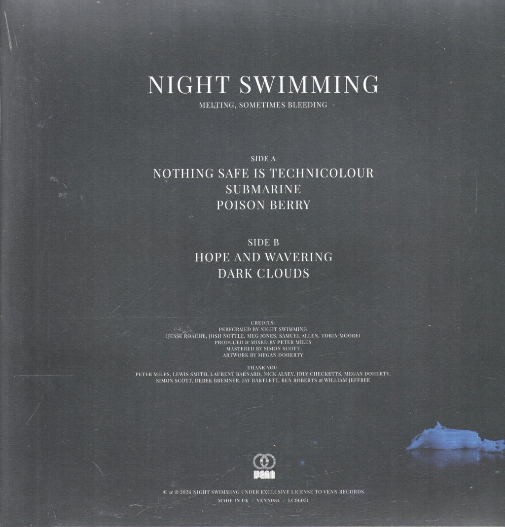 Night Swimming - Melting, Sometimes Bleeding EP (Dinked Edition #401) - Lp
