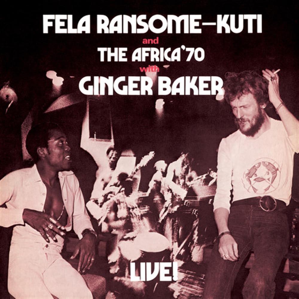 Fela Kuti - Fela With Ginger Baker Live! By Fela Kuti - Lp