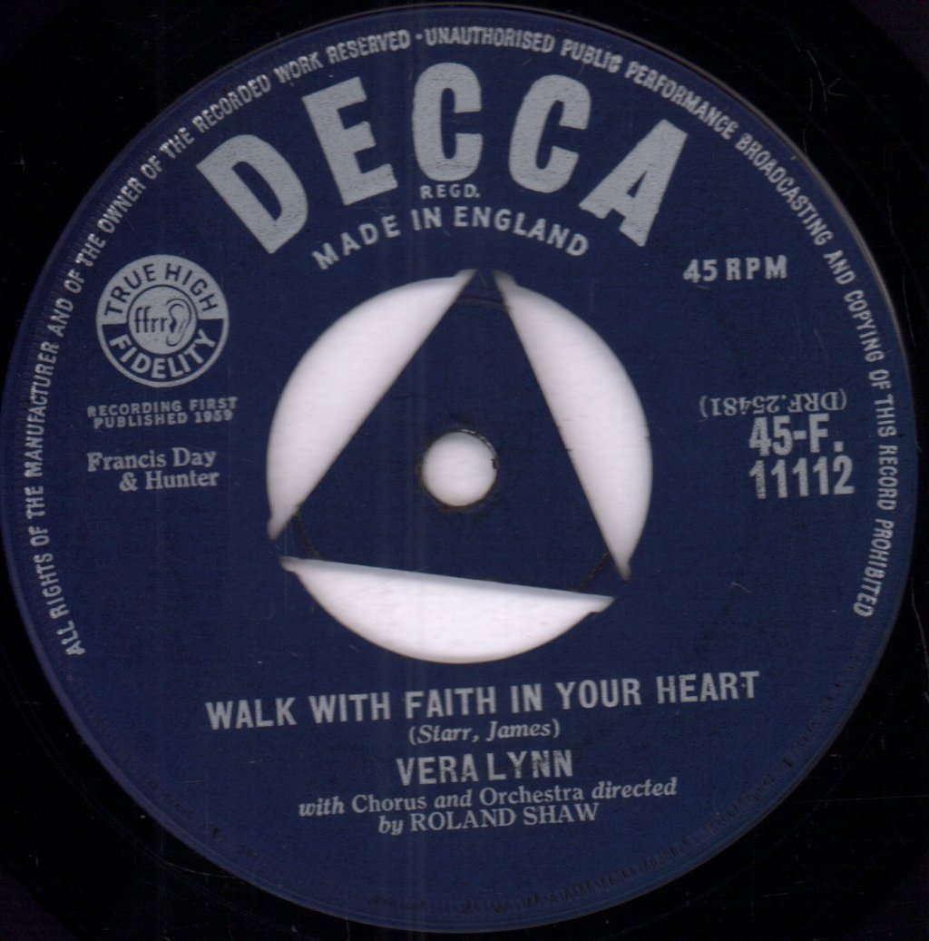 Vera Lynn - Walk With Faith In Your Heart - 7 Inch
