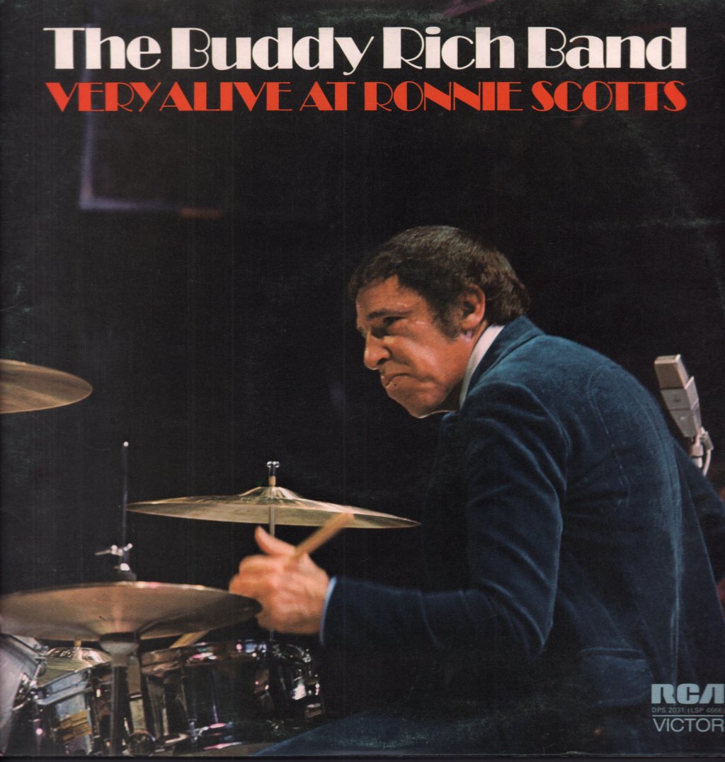 Buddy Rich - Very Alive At Ronnie Scotts Club - Double Lp