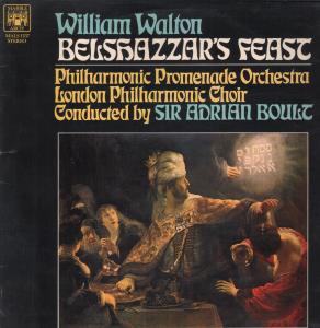 Sir Adrian Boult / Philharmonic Promenade Orchestra - William Walton - Belshazzar's Feast - Lp