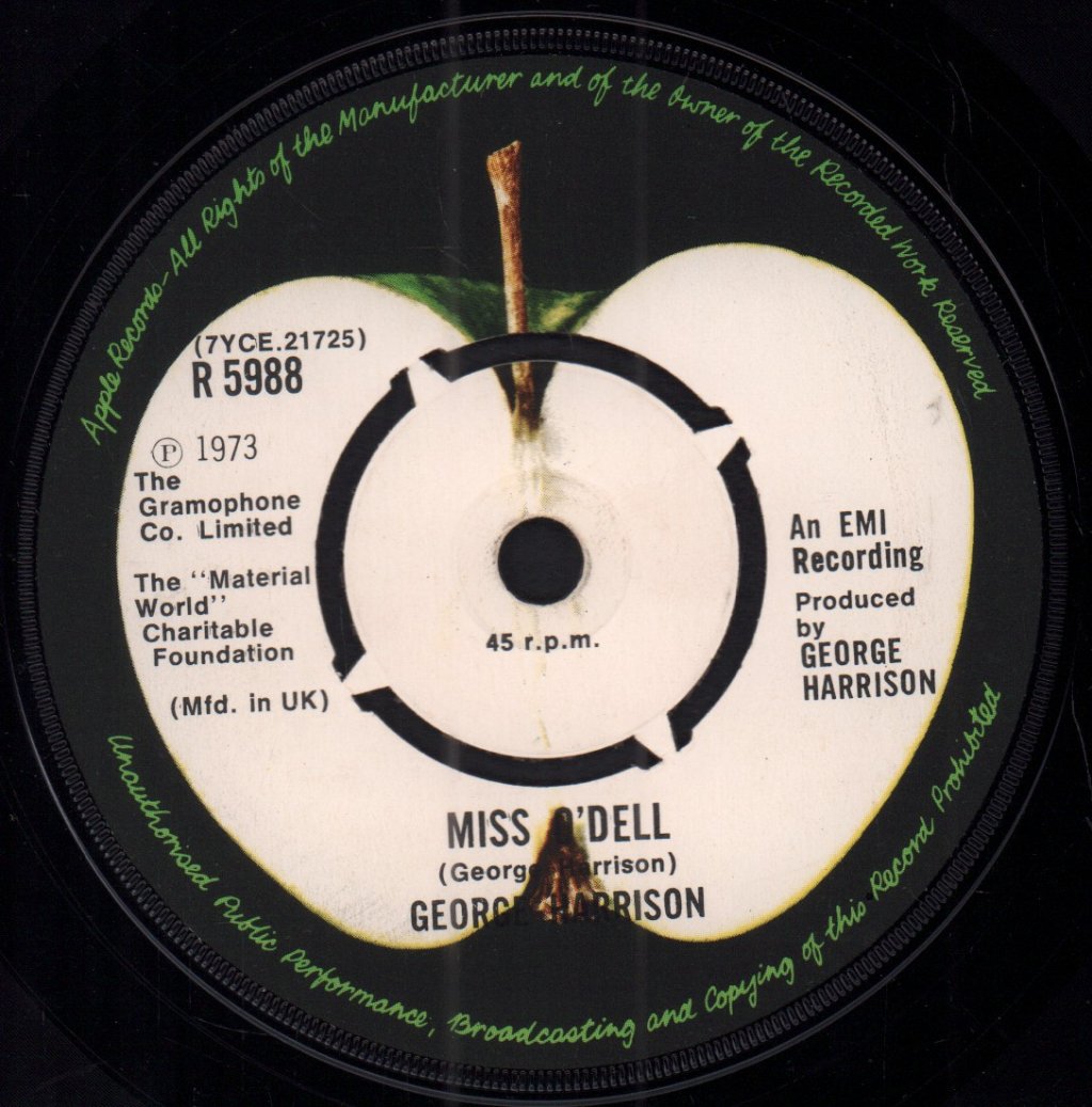 George Harrison - Give Me Love - 7 Inch