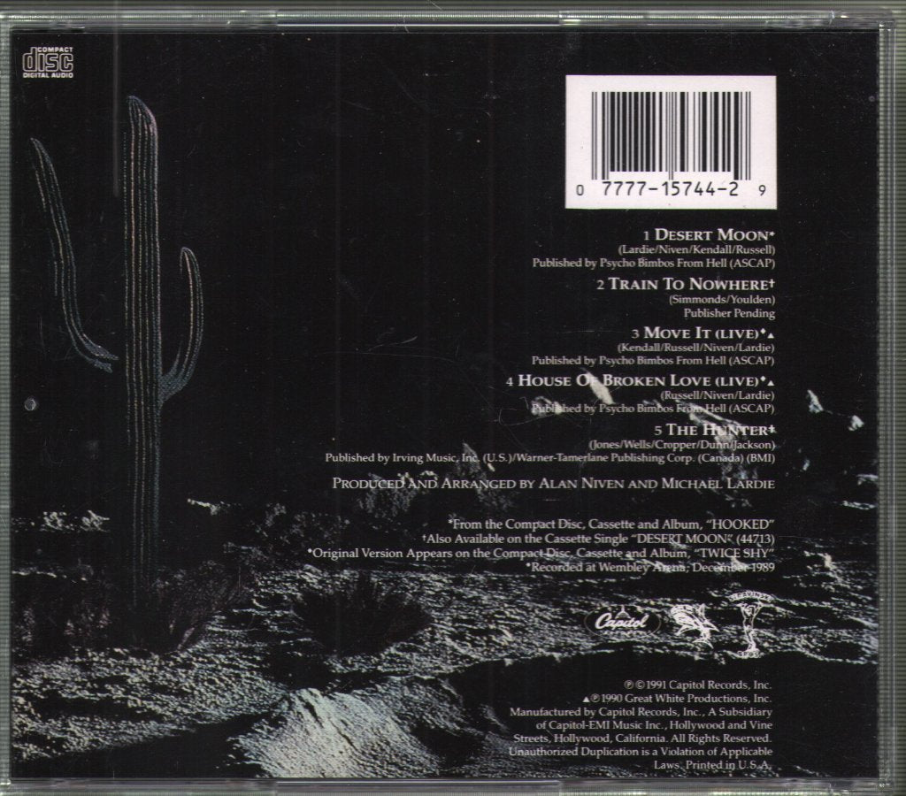 Great White - Desert Moon - Cd
