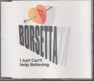 Borsetta - I Just Can't Help Believing - Cd