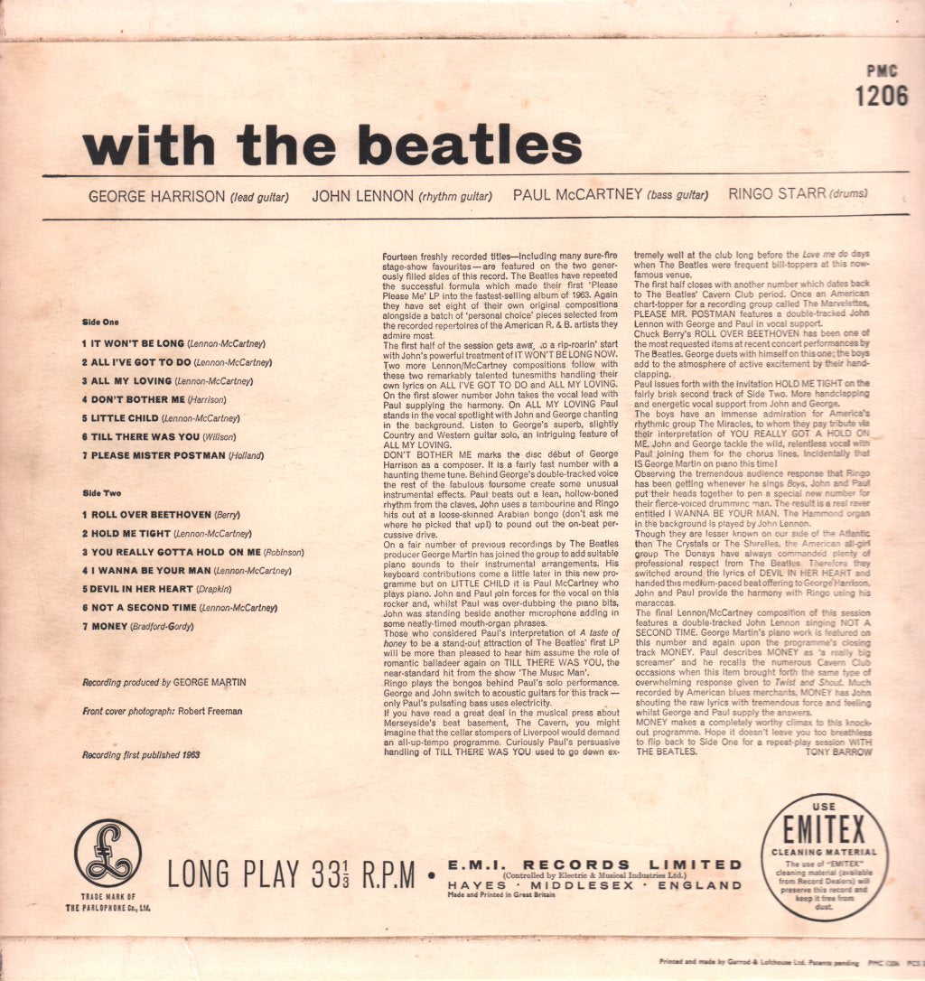 Beatles - With The - Lp
