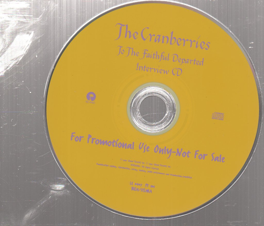 Cranberries - To The Faithful Departed Interview - Cd
