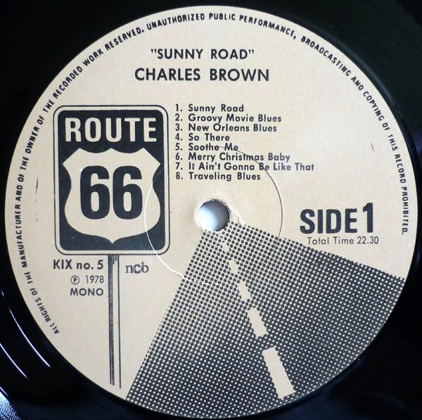 Charles Brown & Johnny Moore's Three Blazers - Sunny Road - Lp