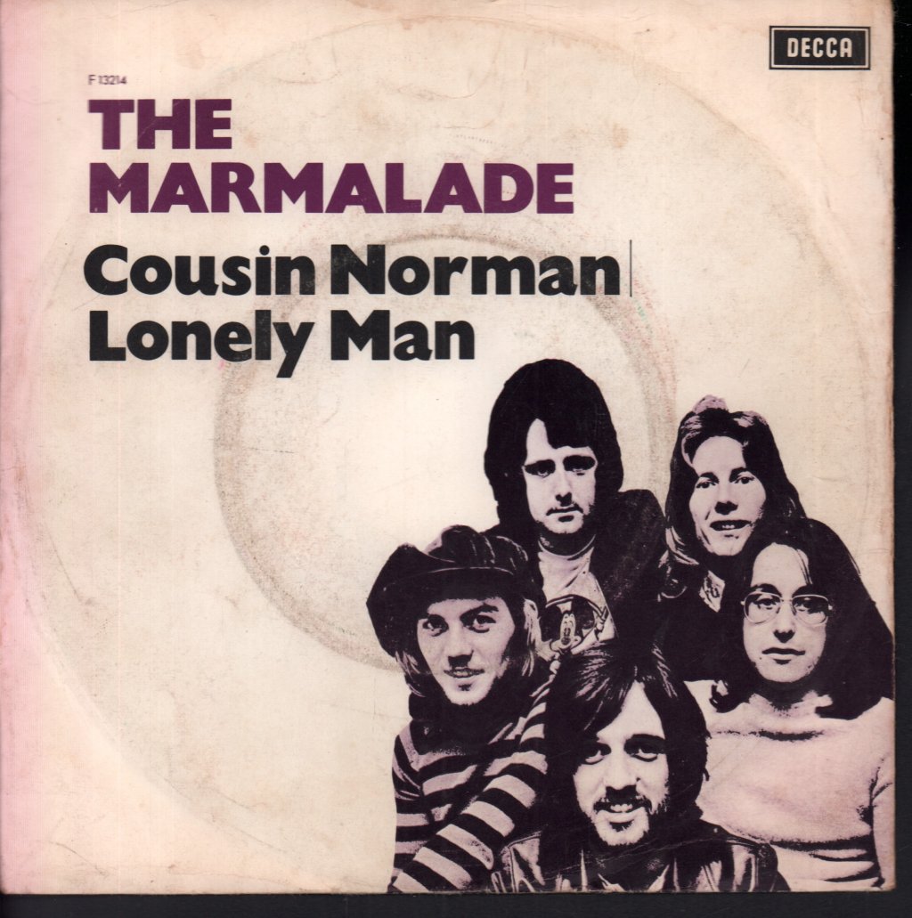Marmalade - Cousin Norman / Lonely Man - 7 Inch