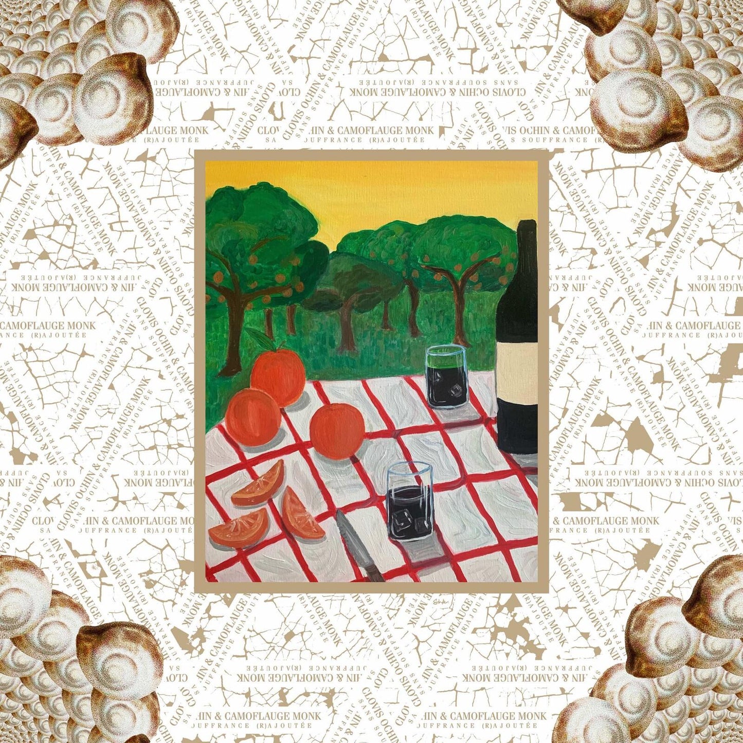 Clovis Ochin & Camoflauge Monk - Sans Souffrance (R)Ajoutee - Cassette
